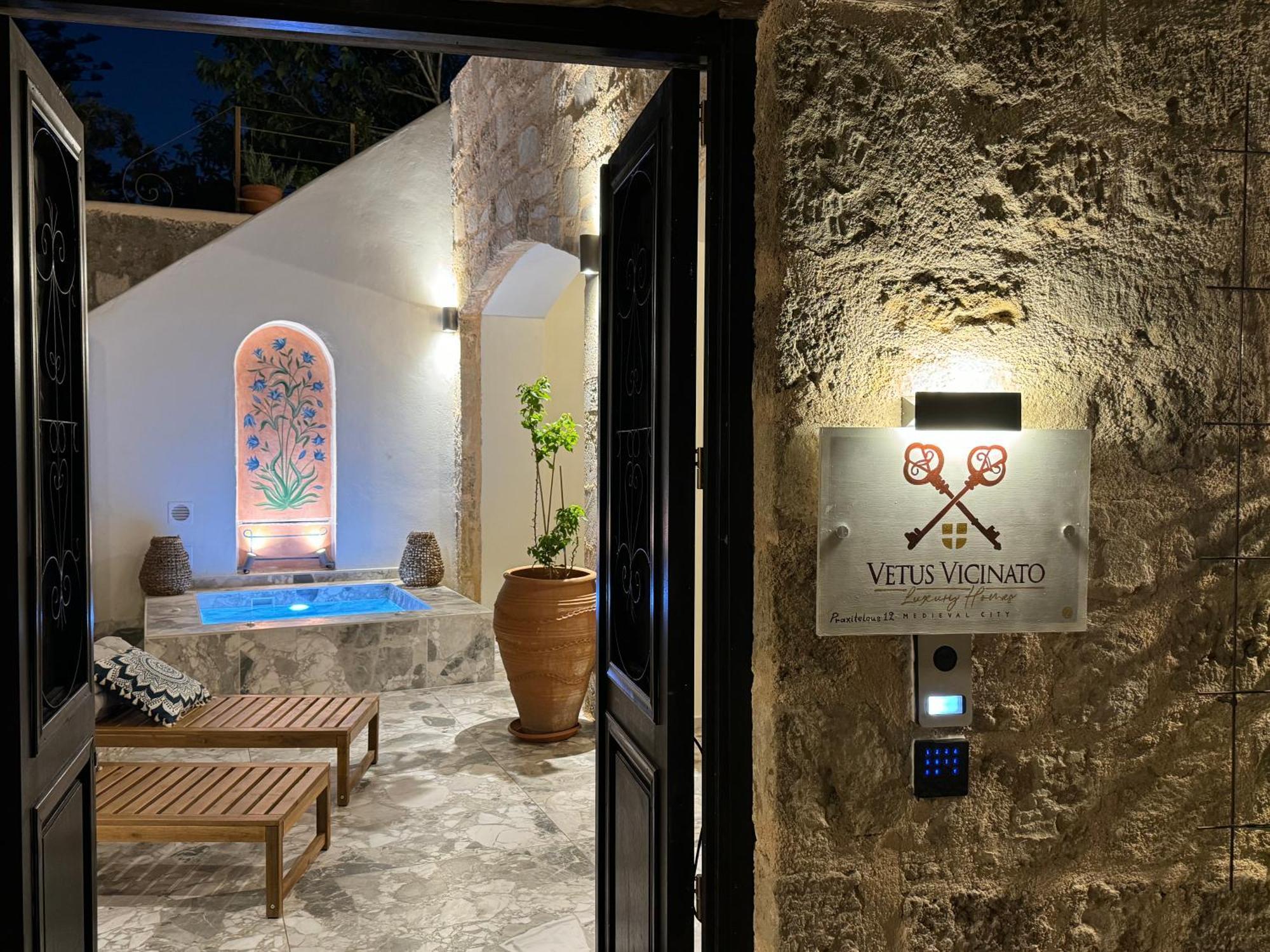 Vetus Vicinato Luxury Homes Rhodes City Ngoại thất bức ảnh